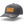 Baseball Stitching Snapback Hat (Grey - Curved Bill)