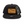 Baseball Stitching Snapback Hat (Black - Flat Bill)